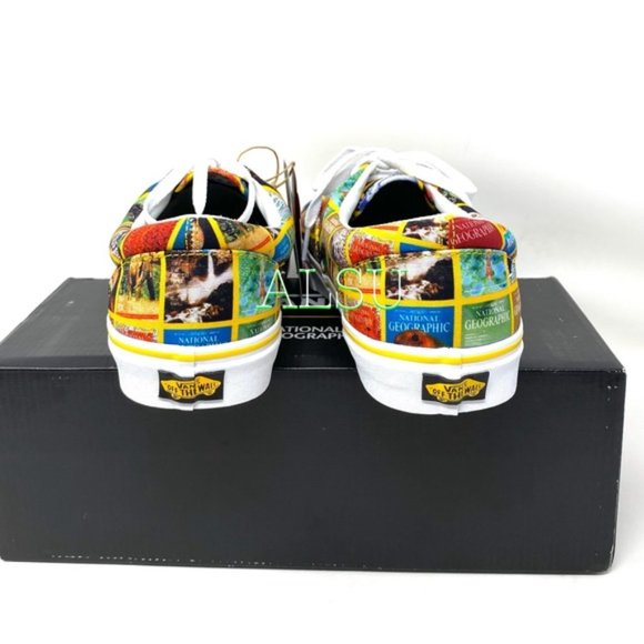 VANS National Geographic Collaboration Women's Era Red Nat Size 6.5 VN0A4U39WJZ - Picture 9 of 11